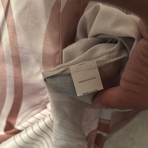 Stylish Men's Shirt in Brown and Blue Fits like 2XL - Picture 5 of 5